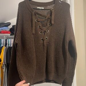 Brown American Eagle Sweater